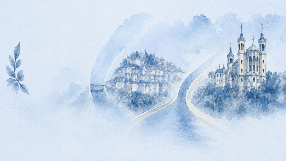 Illustration de Lyon et des lieux d’intervention d’Albatros